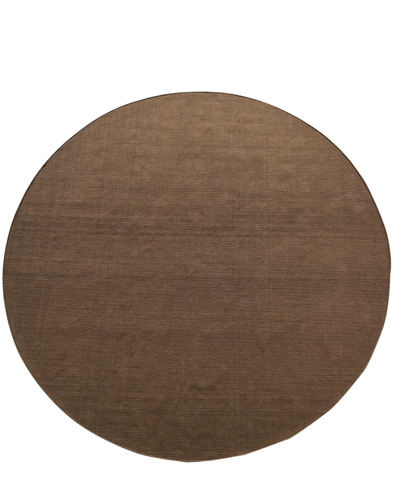 Mesa Outdoor Round Rug - Chocolate 250cm x 250cm