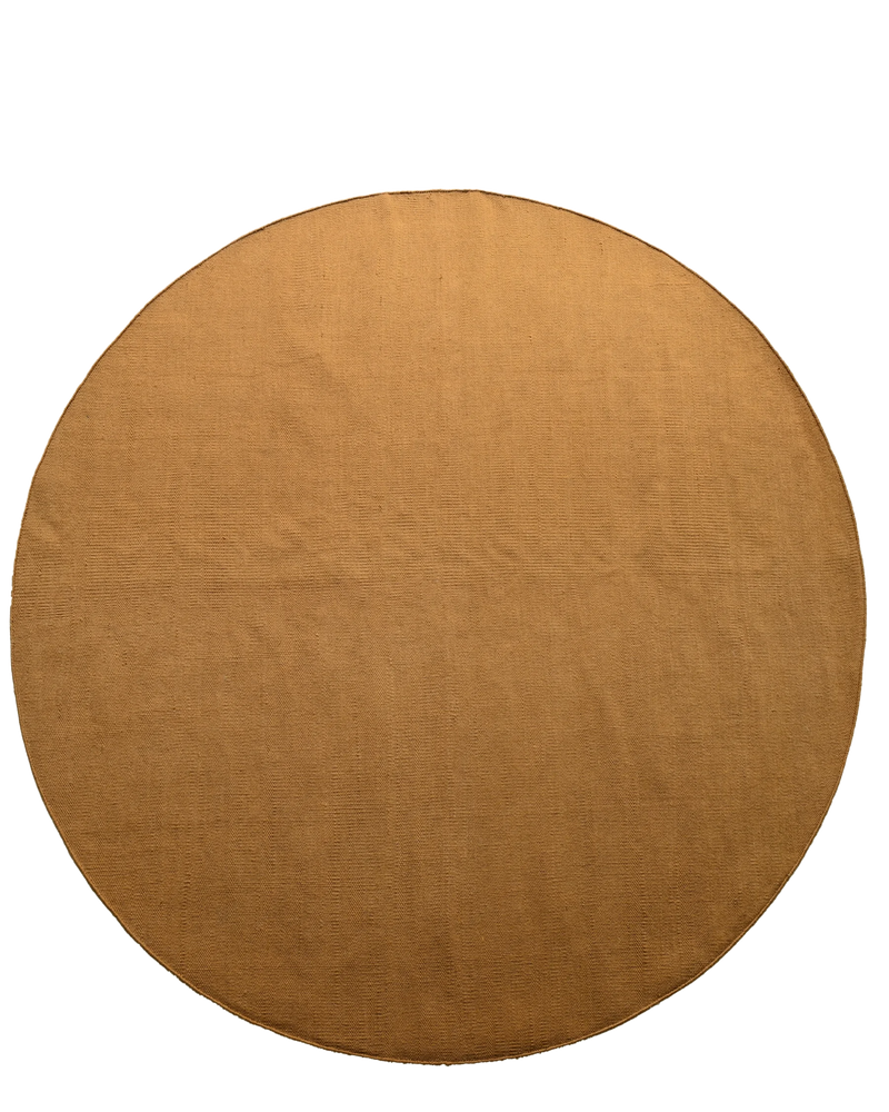 Mesa Outdoor Round Rug - Ochre 250cm x 250cm
