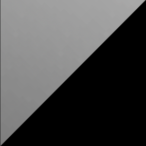 Loft Medium Mirror - Smoke/Black