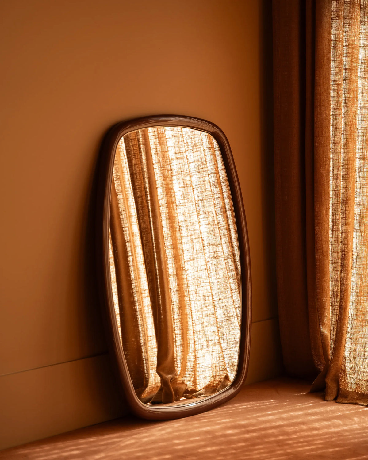 Aura Wall Mirror
80cm x 120cm -
Burgundy