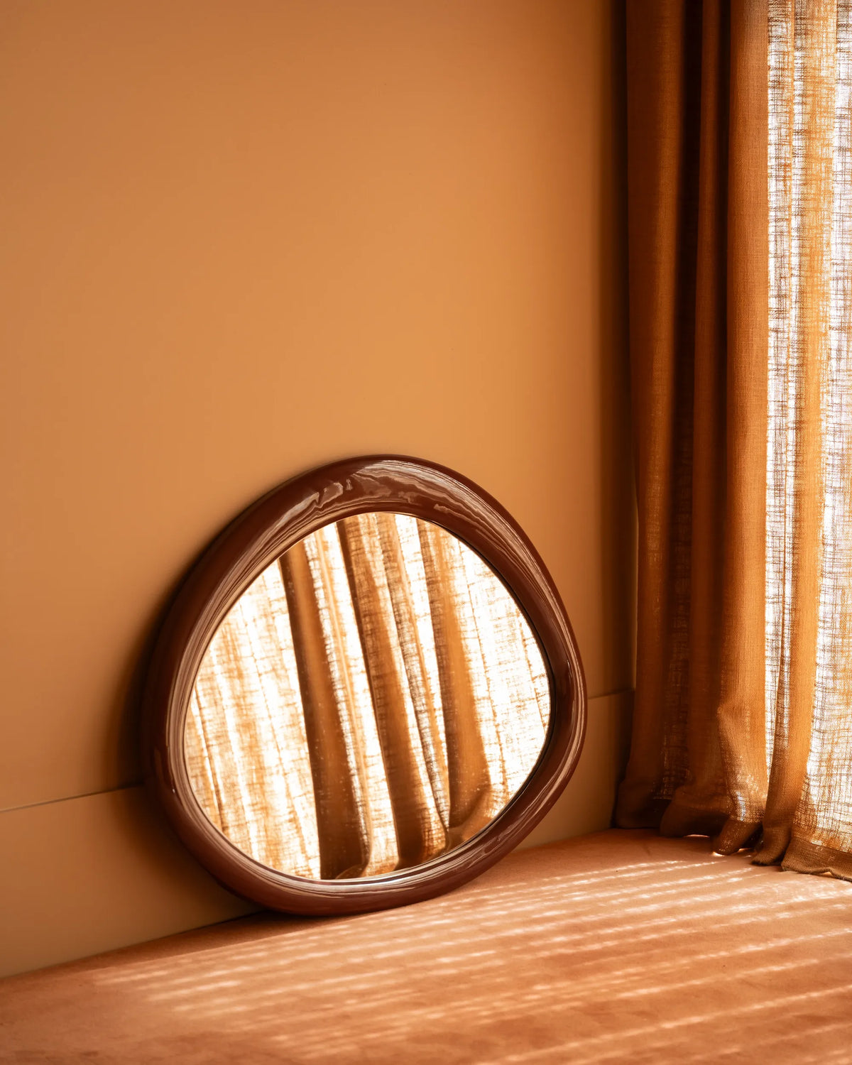 Mirage Wall Mirror
100cm x 80cm - Burgundy