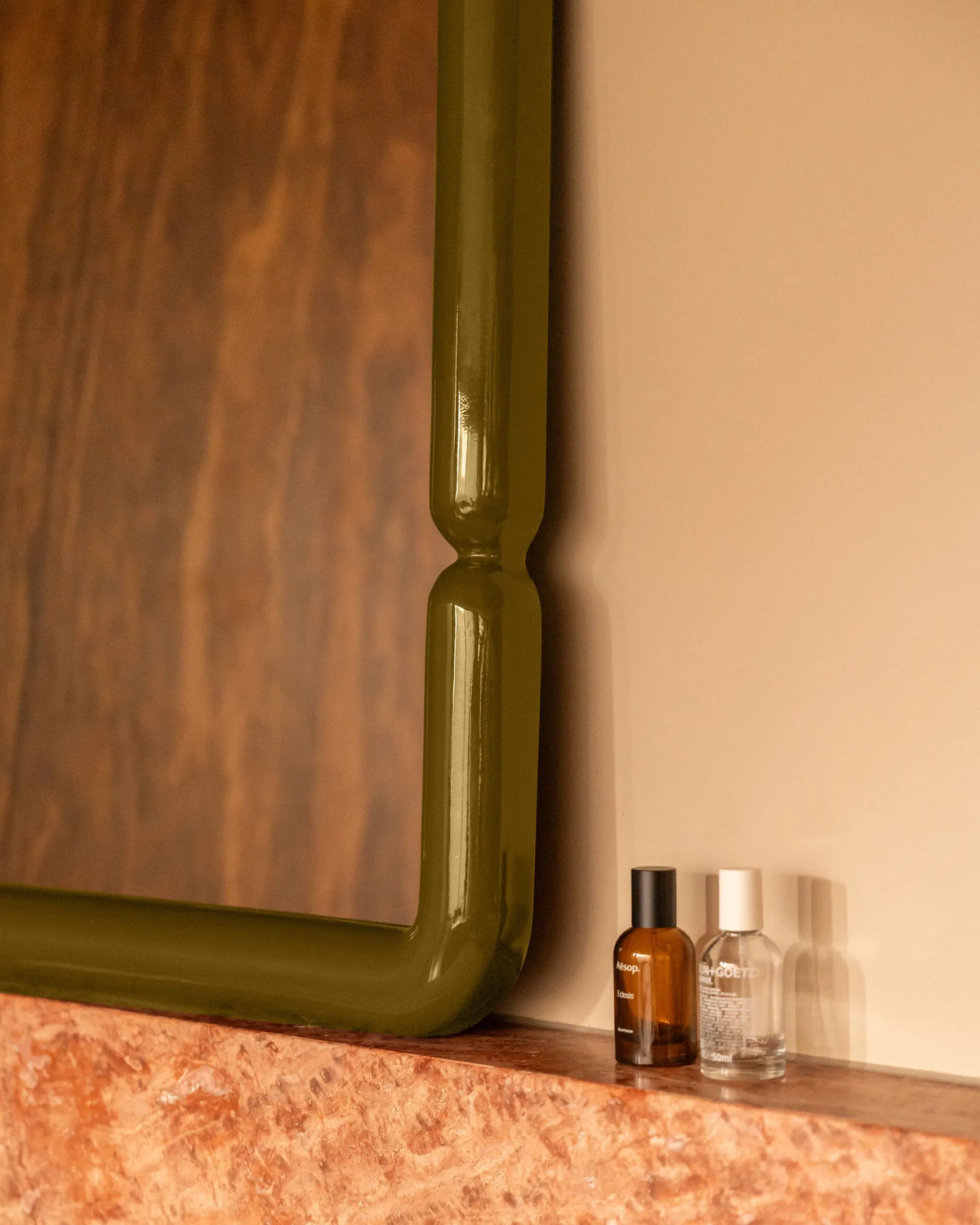 Puff Wall Mirror
60cm x 100cm -
Olive