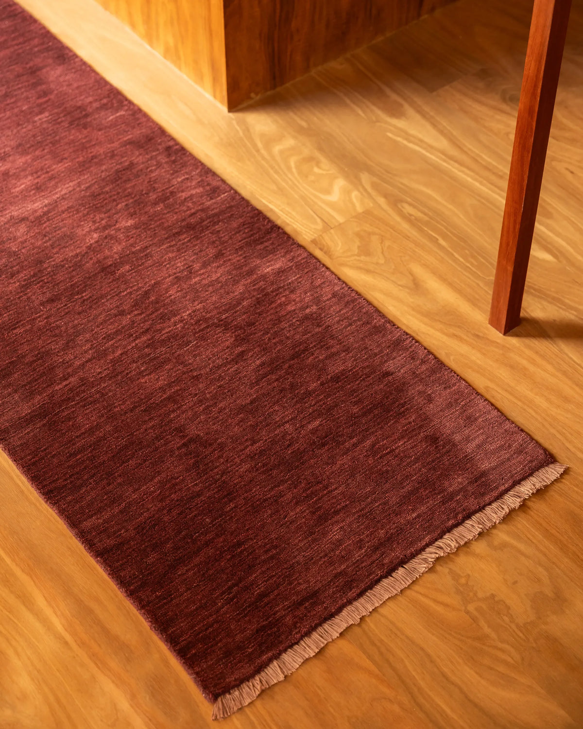 Anya Runner Rug - Plum 80cm x 400cm