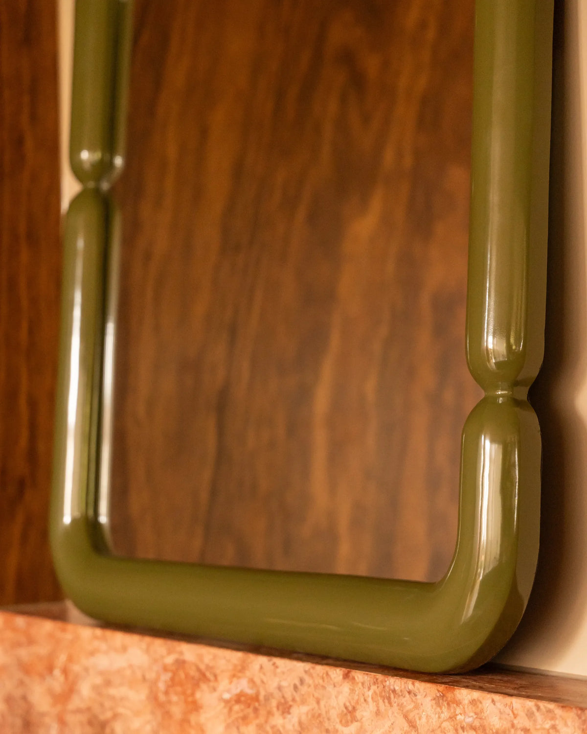 Puff Wall Mirror
90cm x 90cm -
Olive
