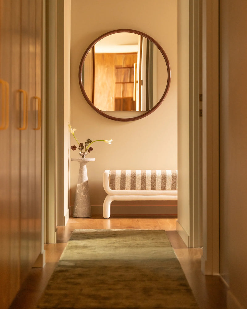 Vista Wall
Mirror 100cm x 100cm -
Burgundy