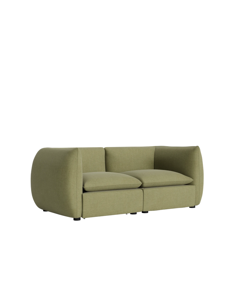 Muro 3 Seater Sofa - Fossil Eucalyptus