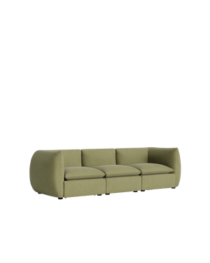 Muro 4 Seater Sofa - Fossil Eucalyptus