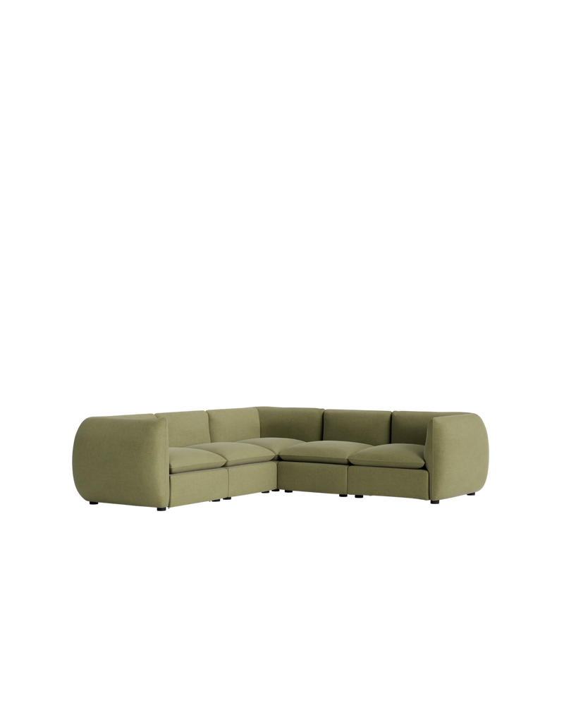 Muro Corner Sofa - Fossil Eucalyptus
