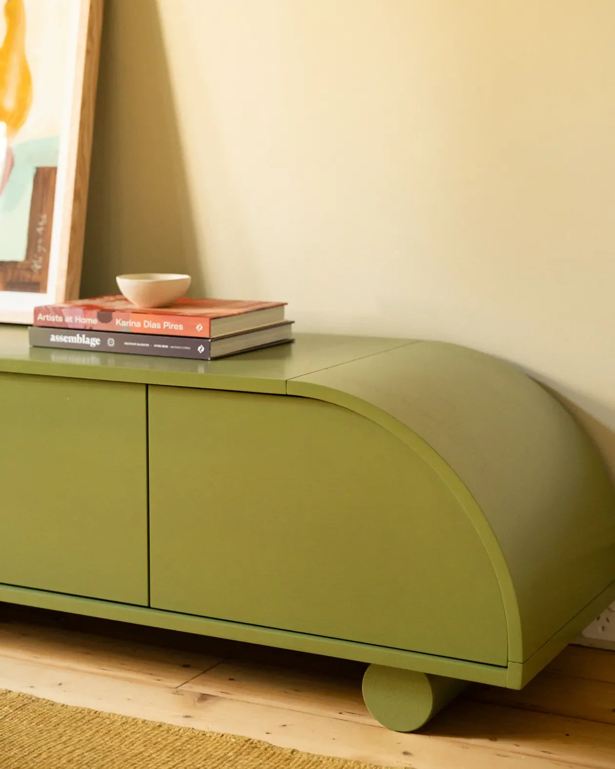 Muse Entertainment Unit 210cm - Olive