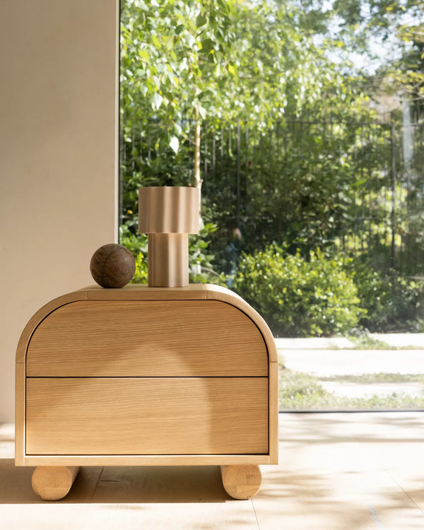 Muse Bedside Table - Oak