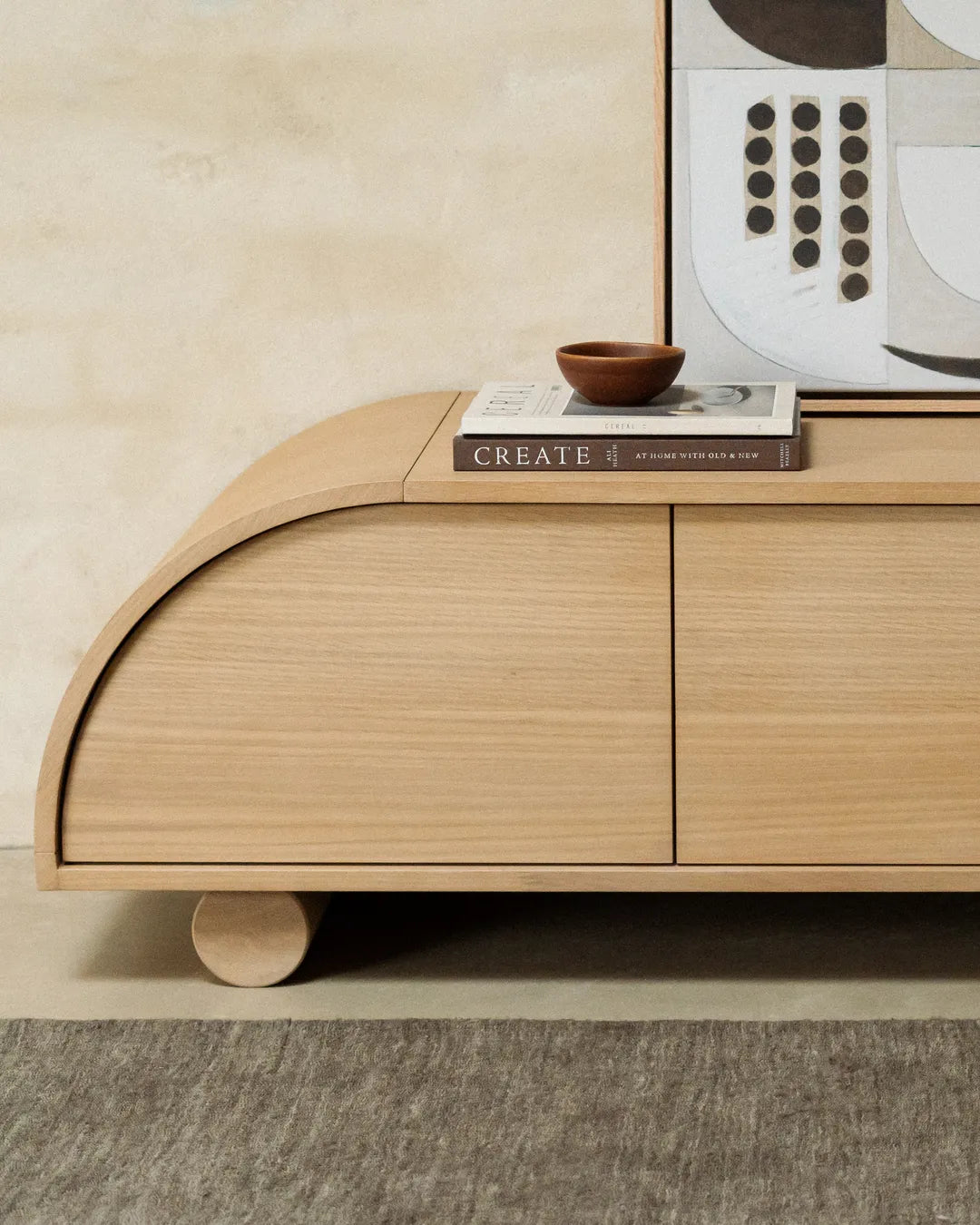 Muse Entertainment Unit 280cm - Oak