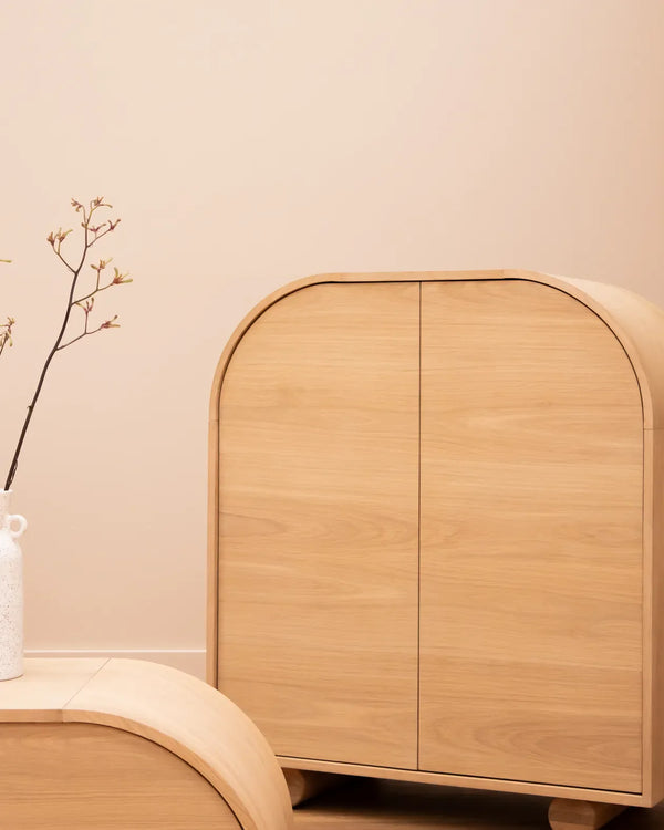 Muse Cabinet - Oak