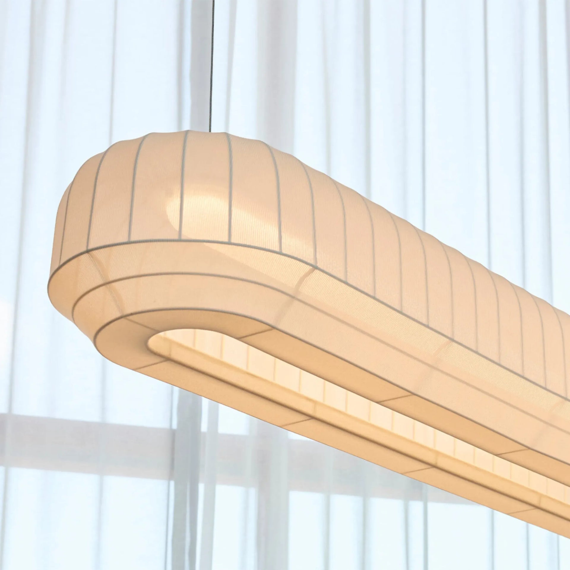 Tradition Linear Pendant Light - Off White