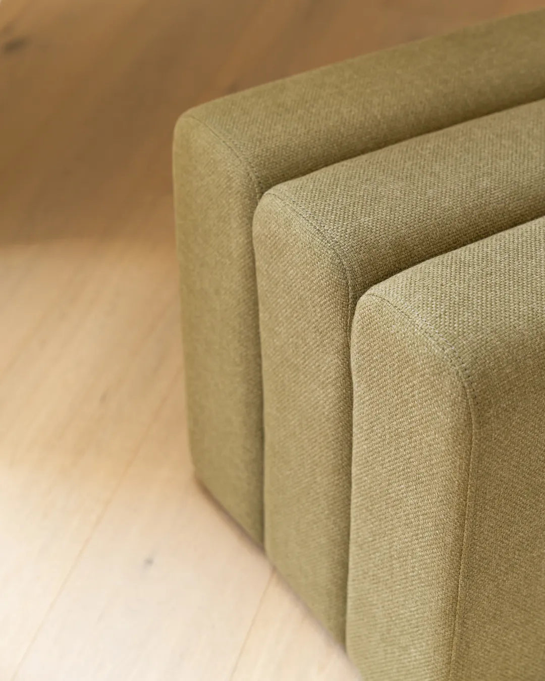 Niche Ottoman Small - Fossil Eucalyptus