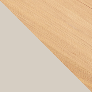 Label Armchair High - Oak/Ecru