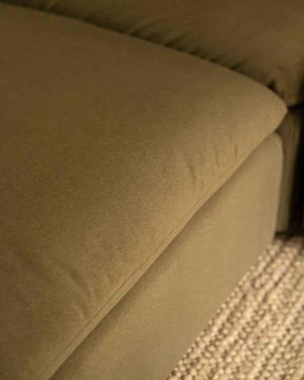 Melt Ottoman - Eden Leaf