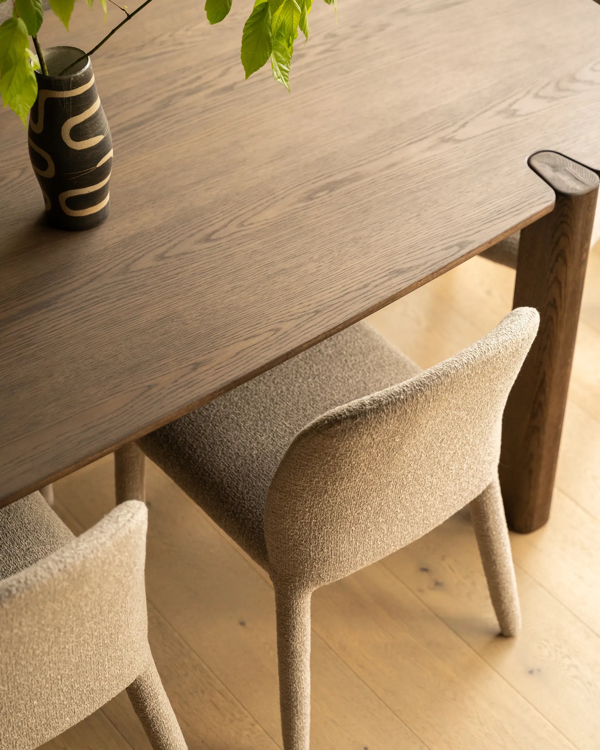 Lunara Dining Table 300cm - Earthen Oak