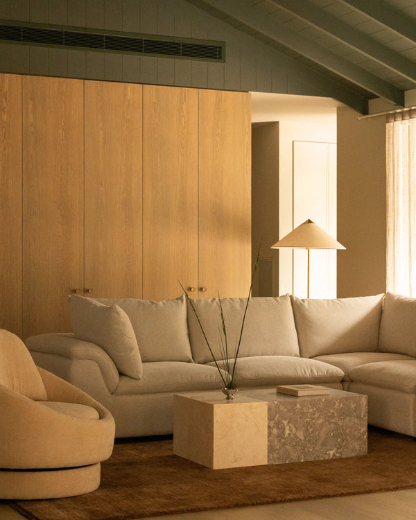 Melt Corner Sofa - Tate Biscotti