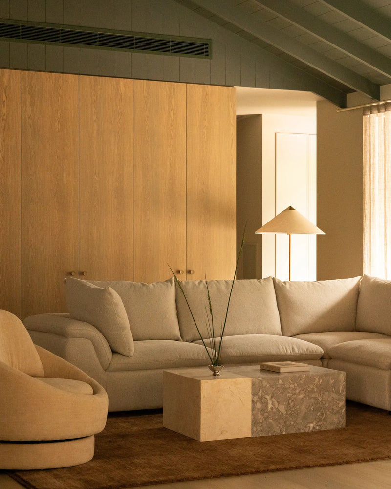 Melt Corner Sofa - Tate Biscotti