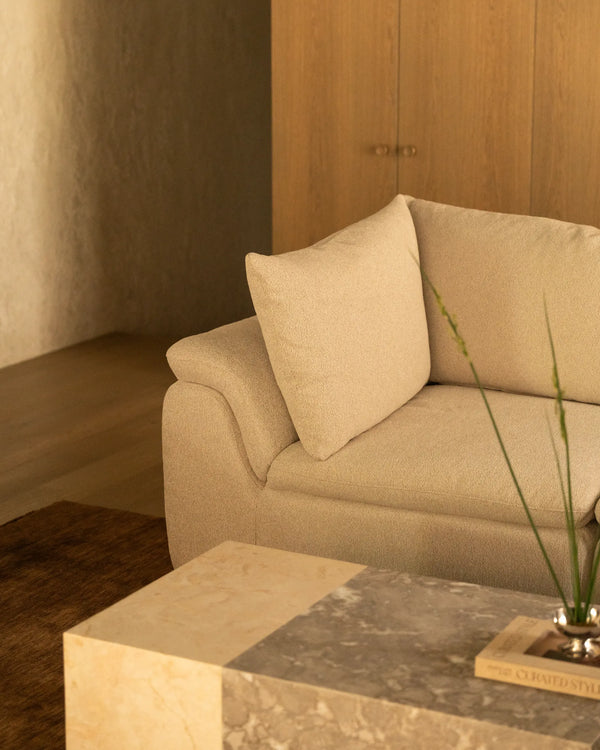 Melt 3 Seater Sofa - Tate Biscotti