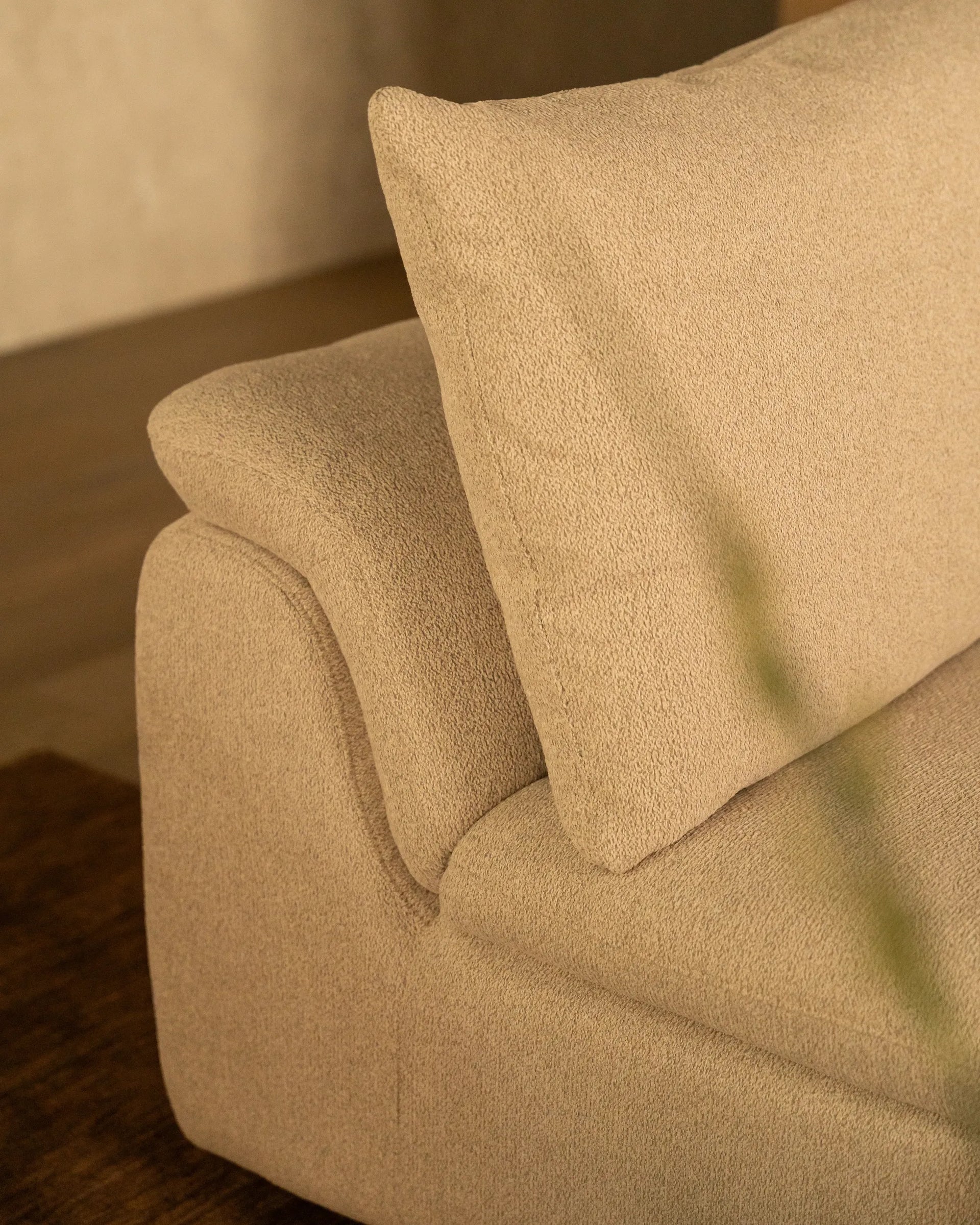 Melt Corner Sofa Module - Tate Biscotti