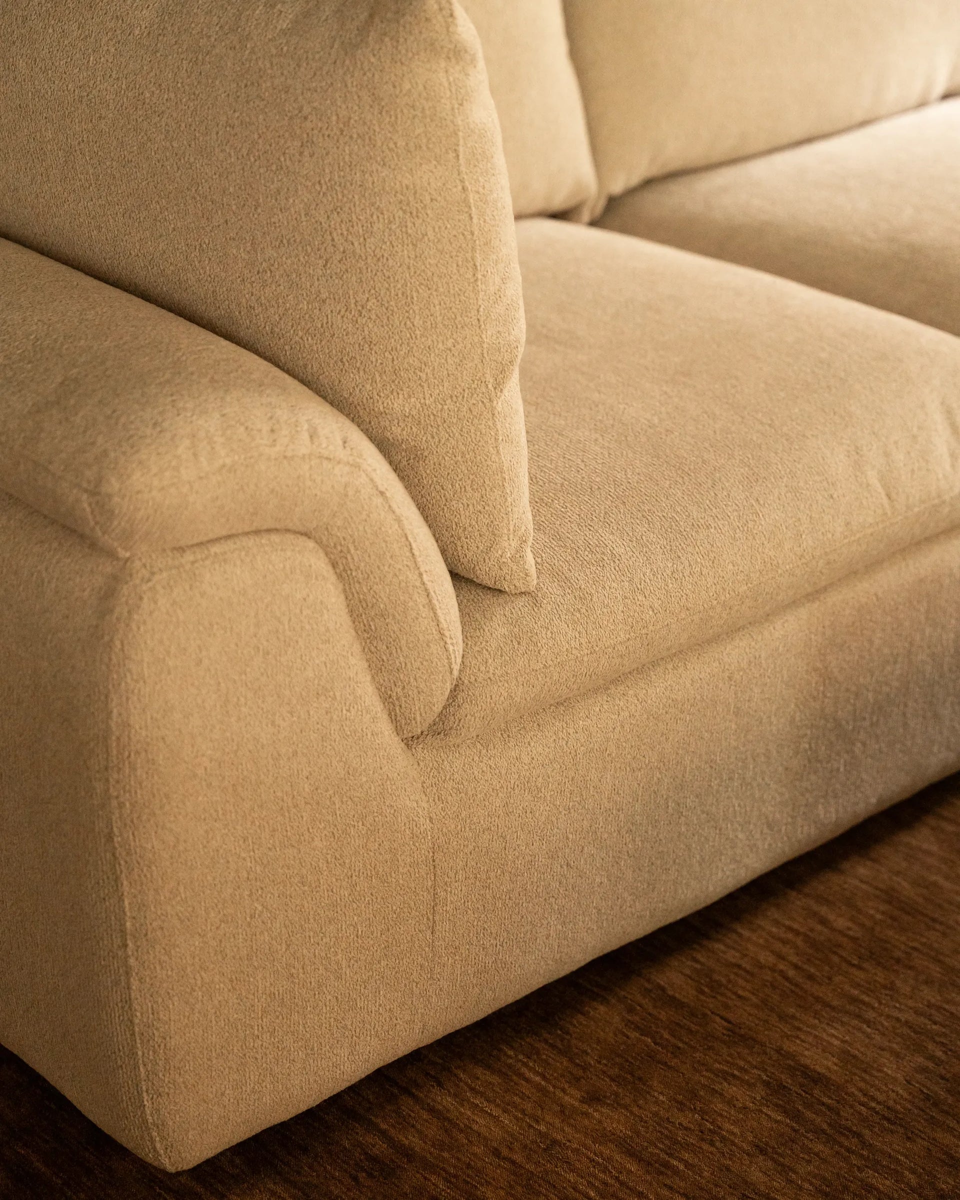 Melt Corner Sofa Module - Tate Biscotti