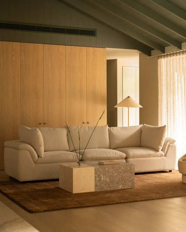 Melt 4 Seater Sofa - Tate Biscotti