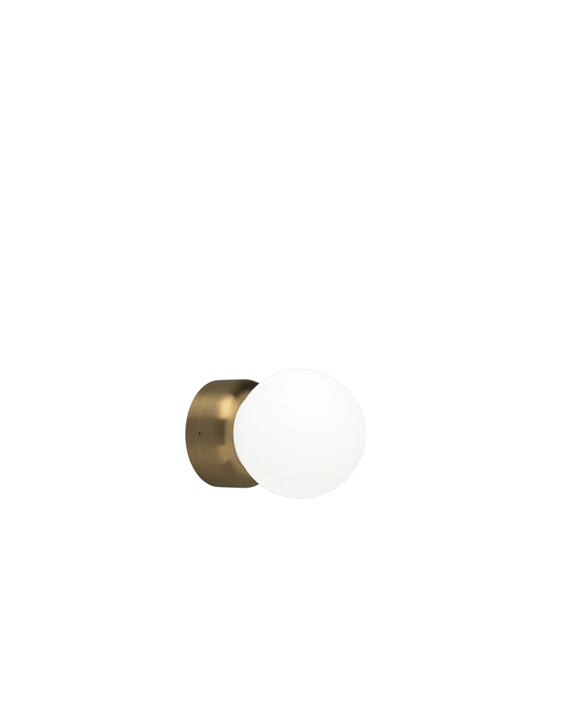 Orb Deco Wall Light Small - Brass