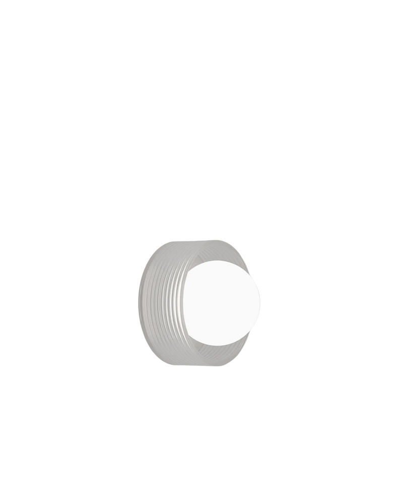 Orb Sur Rib Wall Light - Clear