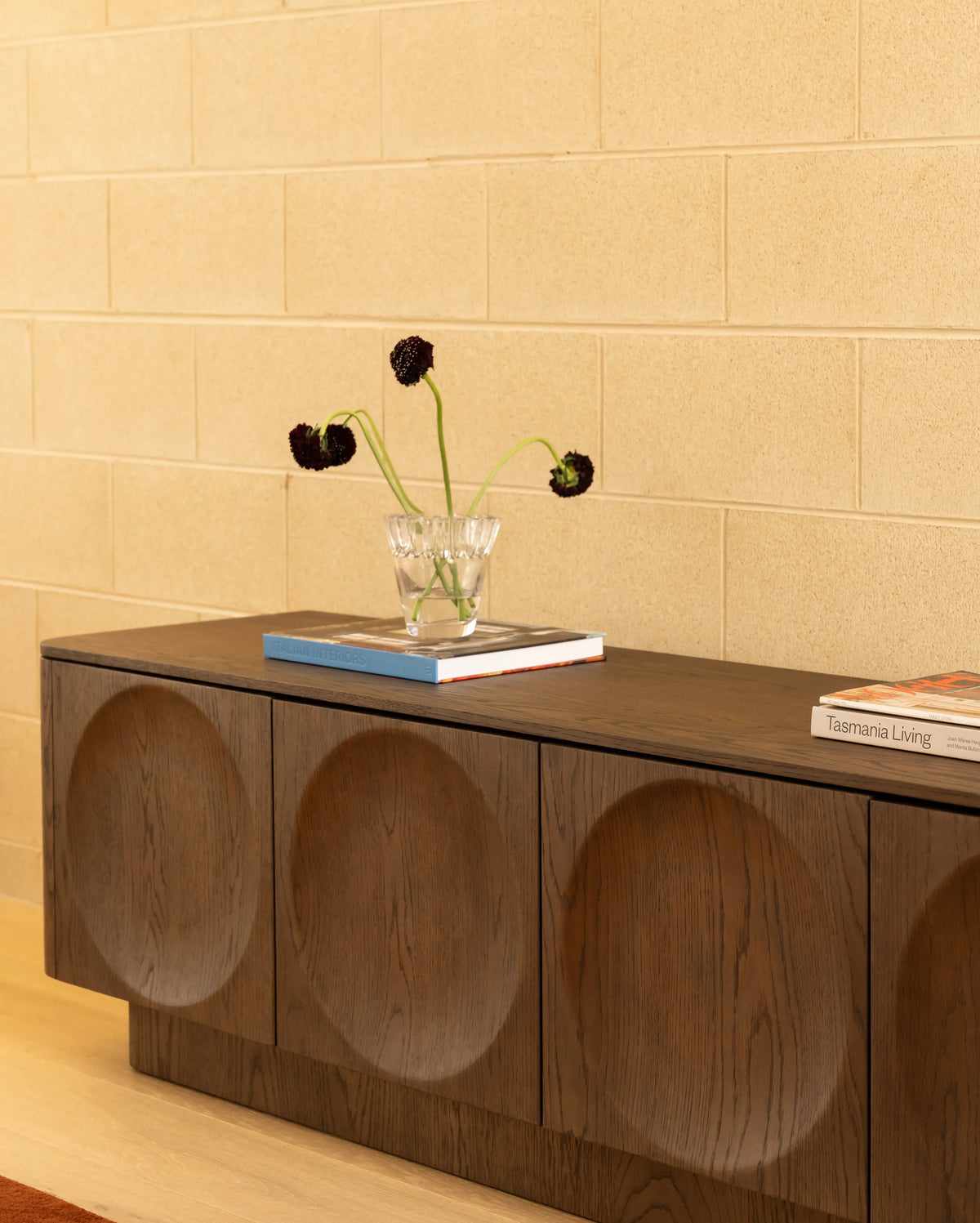 Orbit Entertainment Unit 180cm - Earthen Oak