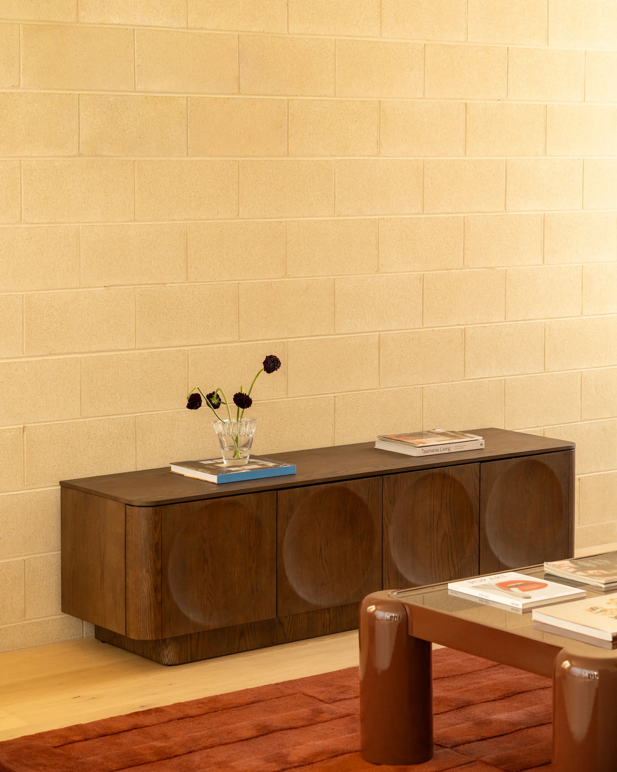 Orbit Entertainment Unit 180cm - Earthen Oak