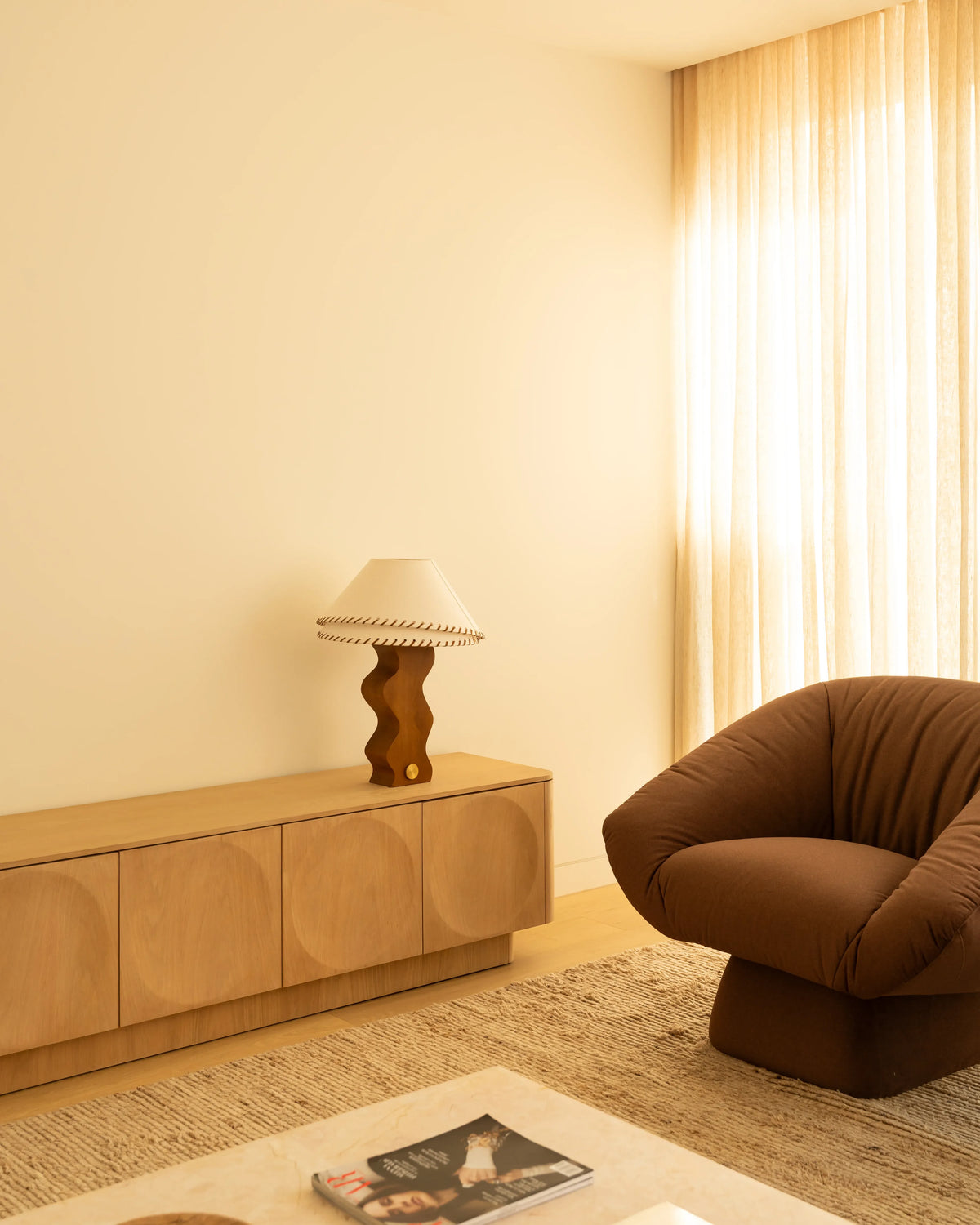 Orbit Entertainment Unit 180cm - Light Oak