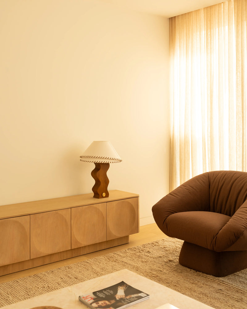 Orbit Entertainment Unit 180cm - Light Oak
