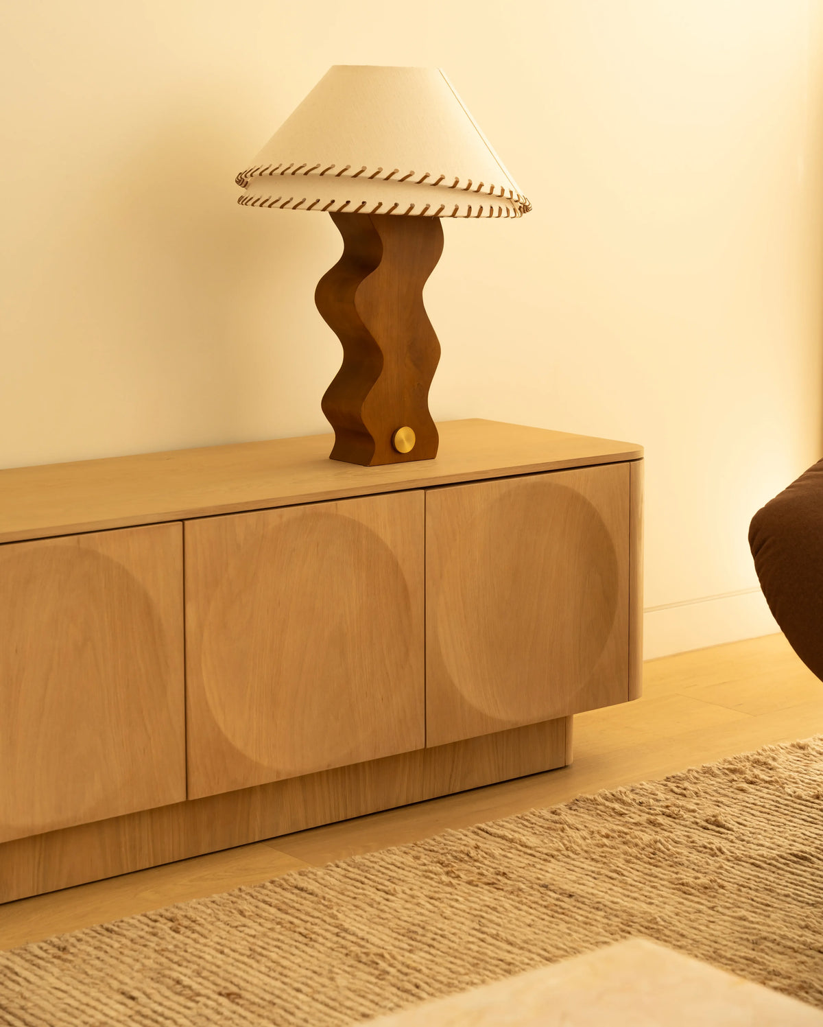 Orbit Entertainment Unit 180cm - Light Oak