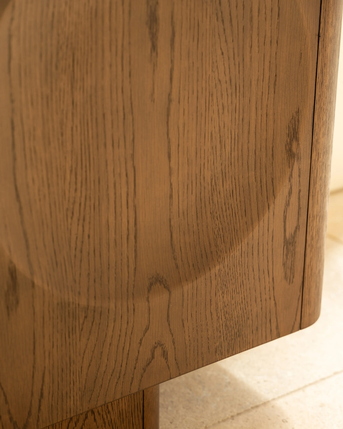 Orbit Sideboard 180cm - Earthen Oak / Desert Rose Marble