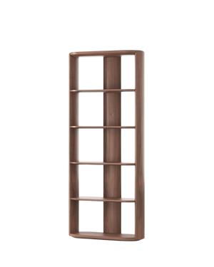 Otto Bookcase 85cm - Walnut Natural