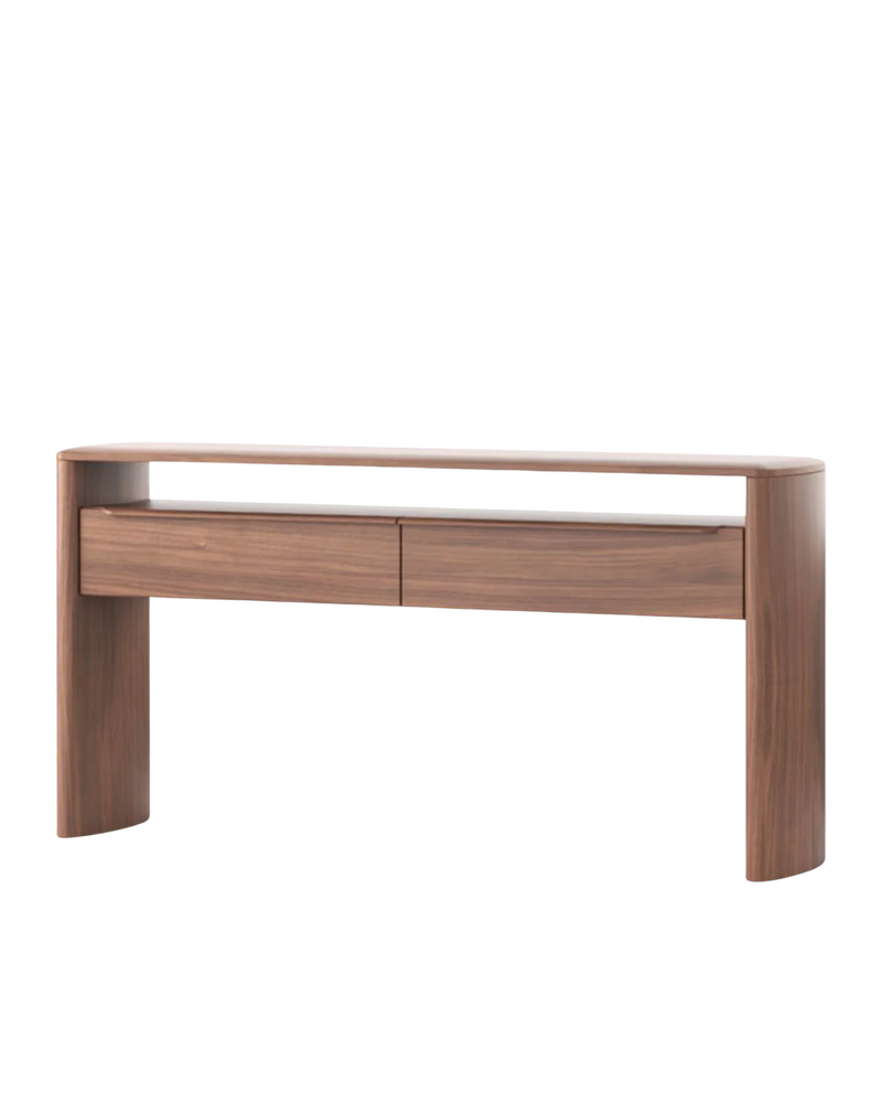 Otto Console Table 150cm - Walnut Natural