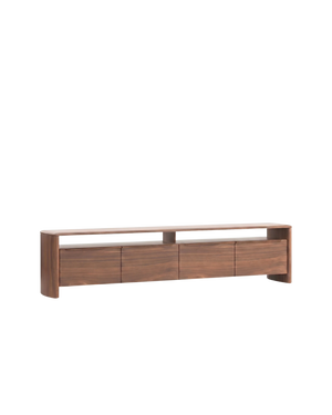 Otto Entertainment Unit 240cm - Walnut Natural