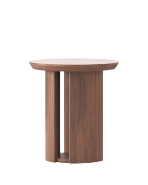 Otto Side Table 50cm - Walnut Natural