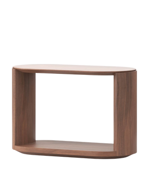 Otto Side Table 68cm - Walnut Natural