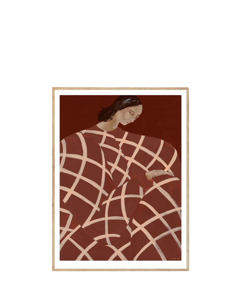 Waiting At Art Et Metiers Print 30Cm x 40Cm