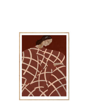 Waiting At Art Et Metiers Print 50Cm x 70Cm