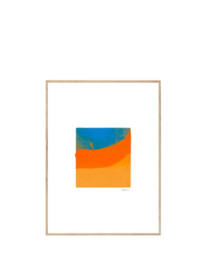 Sunset Wave Print 30Cm x 40Cm