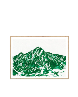 Mount Jade Print 50Cm x 70Cm