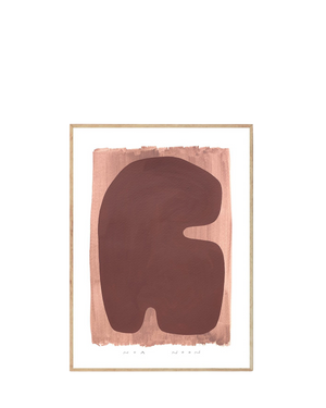 Earth Pigments Print 50Cm x 70Cm