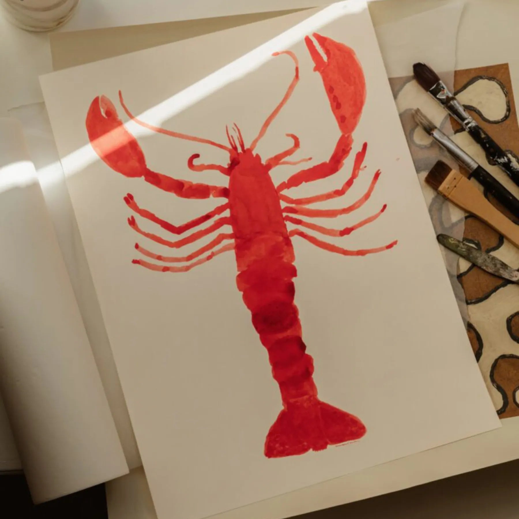 Langosta Print 21Cm x 29.7Cm (A4)