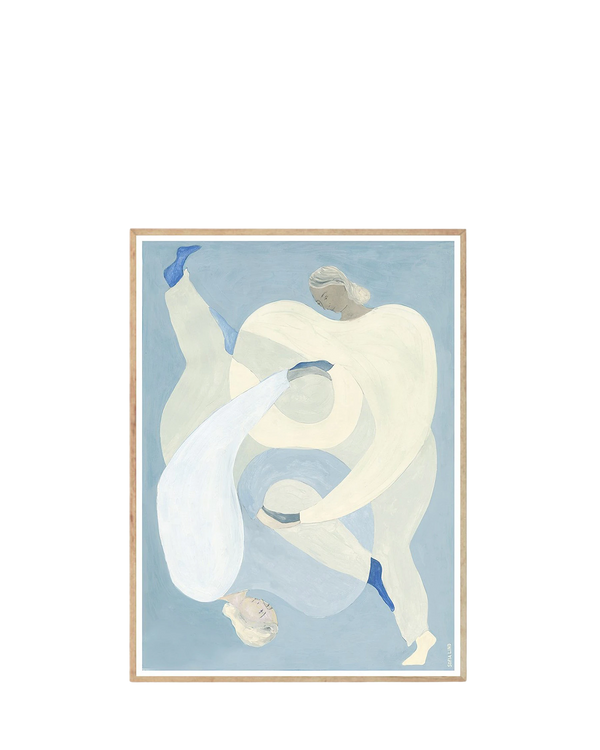 Hold You – Blue Print 100Cm x 140Cm