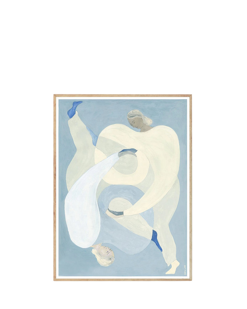 Hold You – Blue Print 100Cm x 140Cm