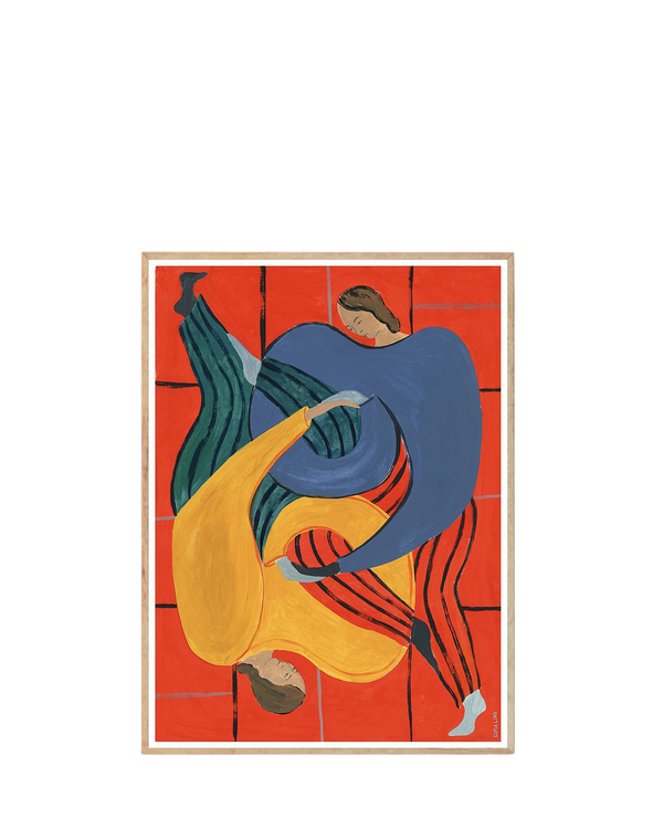 Hold You – Red Print 70Cm x 100Cm