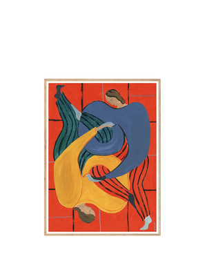 Hold You – Red Print 70Cm x 100Cm